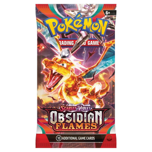 Pokémon Scarlet & Violet: Obsidian Flames Booster Pack (10 Kort)