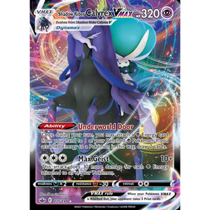 Shadow Rider Calyrex VMAX SWSH06 075/198 - Pokemonkort