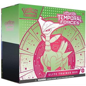 Pokemon Scarlet & Violet: Temporal Forces (Iron Leaves) Elite Trainer Box (9 Pack)