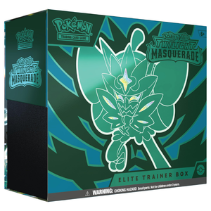 Pokemon Scarlet & Violet: Twilight Masquerade (Teal Mask Ogerpon) Elite Trainer Box (9 Pack)