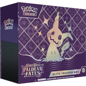 Pokémon Scarlet & Violet: Paldean Fates (Mimikyu) Elite Trainer Box (9 Pack)