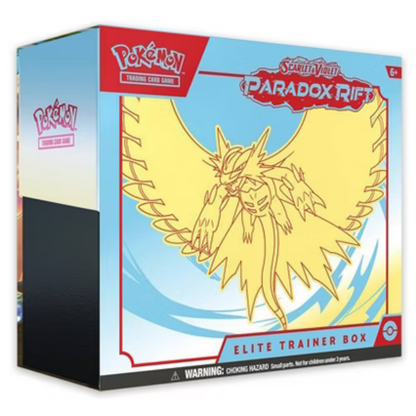 Pokémon Scarlet & Violet: Paradox Rift (Roaring Moon) Elite Trainer Box (9 Pack)