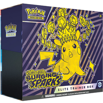 Pokémon Scarlet & Violet: Surging Sparks Elite Trainer Box (9 Pack)