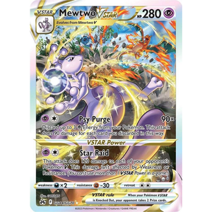 Mewtwo VSTAR GG44/GG70 - Pokémonkort