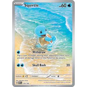 Squirtle MEW 170/165 - Pokémonkort