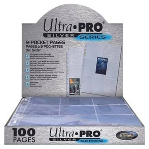 Ultra PRO Silver Series 9-Pocket Page (100 st)