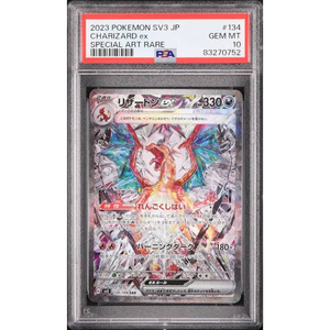 PSA 10 Charizard EX SV3 134/108 SAR - Pokémonkort