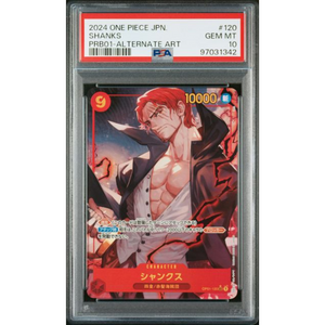 PSA 10 Shanks PRB01-120 Parallel - One Piece kort