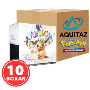 Pokemon Scarlet & Violet: Prismatic Evolutions Elite Trainer Box Sealed Case (10 Boxes)