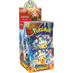 Pokémon Scarlet & Violet: Surging Sparks Half-Size Booster Display (18 Pack)