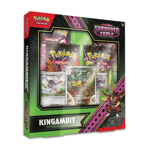 Pokemon Scarlet & Violet: Shrouded Fable Kingambit Illustration Collection (4 Pack)