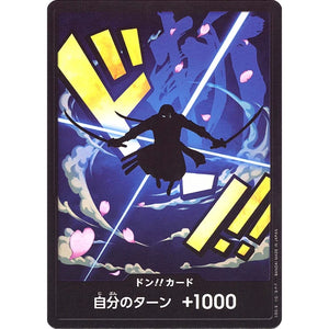 DON!! Card Roronoa Zoro PRB-01 - One Piece Kort