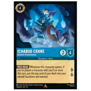 Ichabod Crane - Bookish Schoolmaster - 148/204 - R