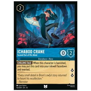 Ichabod Crane - Scared Out of His Mind - 152/204 - UC