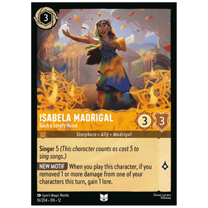 Isabela Madrigal - Such a Lovely Voice - 16/204 - UC