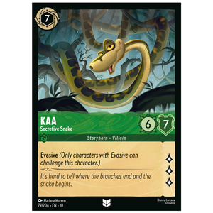 Kaa - Secretive Snake - 79/204 - UC