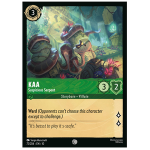 Kaa - Suspicious Serpent - 72/204 - C