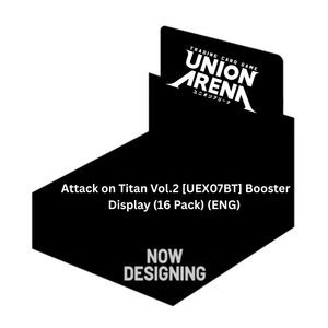 Union Arena Attack on Titan Vol.2 (UEX07BT) Booster Display (16 Pack) (ENG)