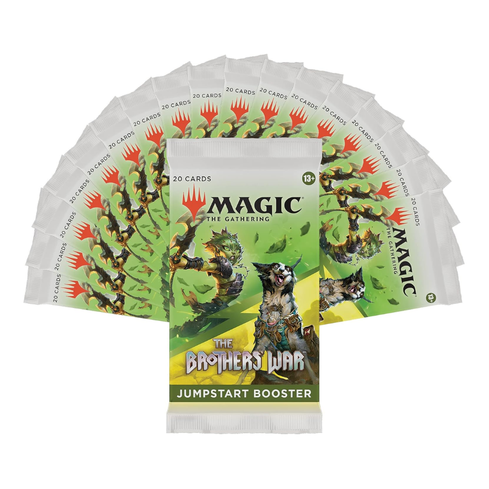 jumpstart booster box ev Magic The Gathering: The Brothers’ War Jumpstart Booster Box (18 Pack)