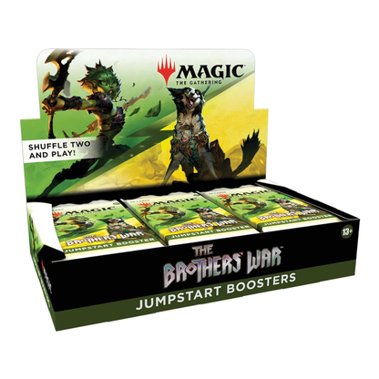 Magic The Gathering: The Brothers’ War Jumpstart Booster Box (18 Pack) (ENG)