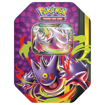 Pokémon Mega Moonlight Mega Gengar ex Mini Tin (4 Pack) (ENG)