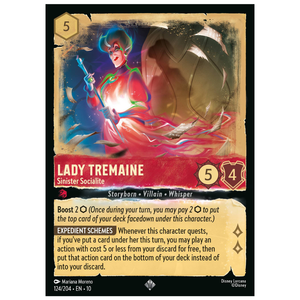 Lady Tremaine - Sinister Socialite - 124/204 - SR