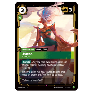 Janna, Savior SFD 053/221