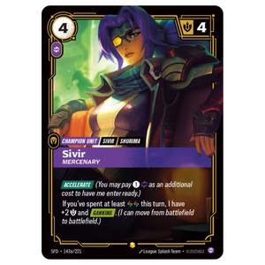 Sivir, Mercenary SFD 143a/221