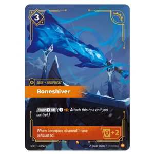 Boneshiver SFD 118/221