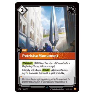 Petricite Monument SFD 104/221 UC