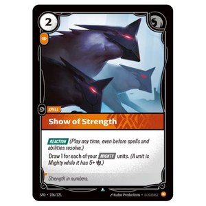 Show of Strength SFD 106/221 UC