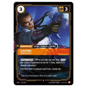 Lucian, Merciless SFD 113/221