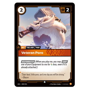 Veteran Poro SFD 099/221 C