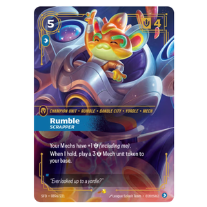 Rumble, Scrapper SFD 089a/221