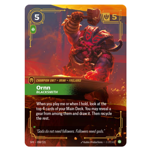 Ornn, Blacksmith SFD 058/221