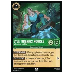 Lyle Tiberius Rourke - Adventurer for Hire - 87/204 - UC