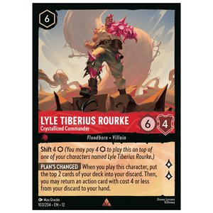 Lyle Tiberius Rourke - Crystallized Commander - 103/204 - R