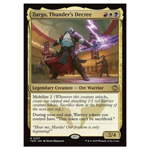 Zurgo, Thunder's Decree 0237 R