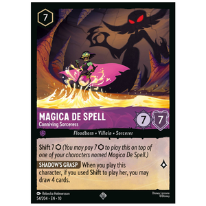 Magica De Spell - Conniving Sorceress - 54/204 - SR