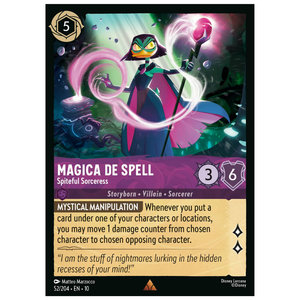 Magica De Spell - Spiteful Sorceress - 52/204 - R