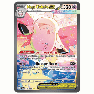 Mega Clefable EX POR 119/088 SR