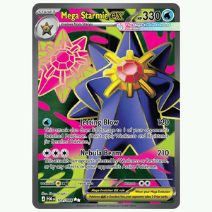 Mega Starmie EX POR 102/088 SR