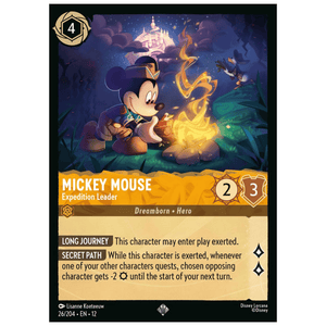 Mickey Mouse - Expedition Leader - 26/204 - SR