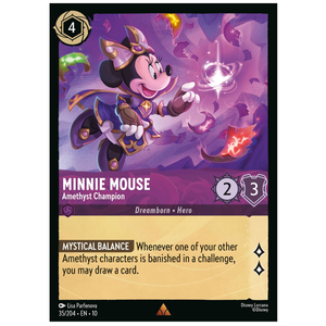 Minnie Mouse - Amethyst Champion - 35/204 - R