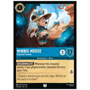 Minnie Mouse - Practical Traveler - 159/204 -UC