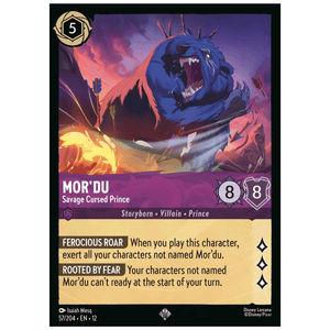 Mor'Du - Savage Cursed Prince - 57/204 - SR