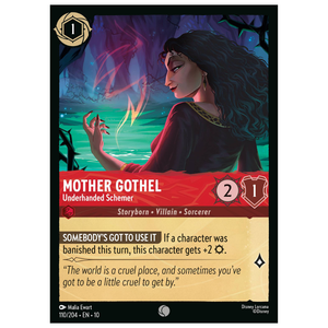 Mother Gothel - Underhanded Schemer - 110/204 - C