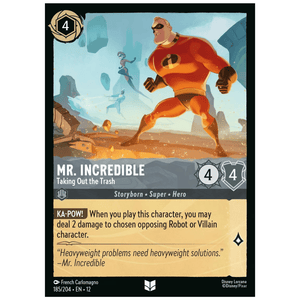 Mr. Incredible - Taking Out the Trash - 185/204 - UC