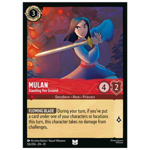 Mulan - Standing Her Ground - 126/204 - UC