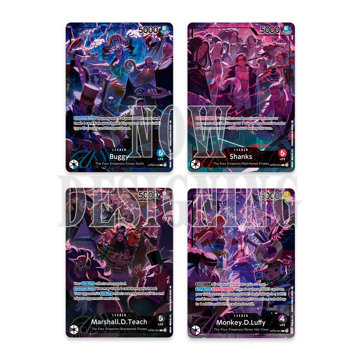 新品　ONE PIECE 2nd Anniversary SET FULL SEALED SET) One Piece Card Game 2nd Anniversary